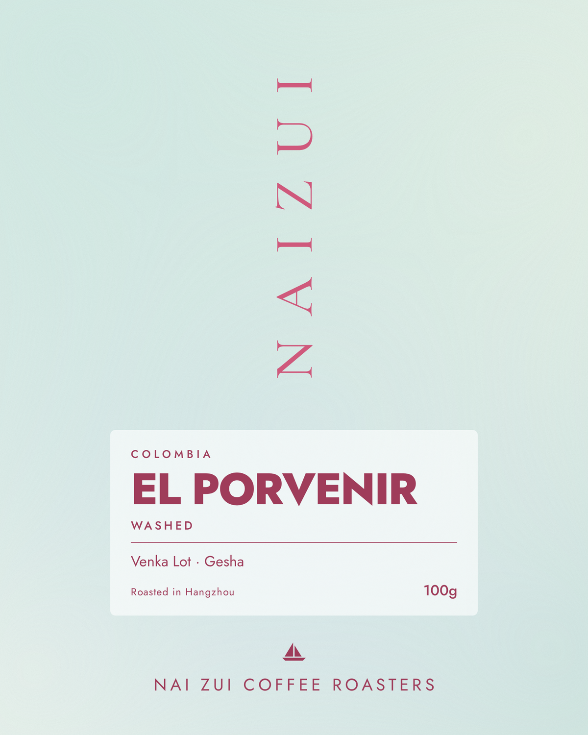 El Porvenir Washed, Nai Zui Coffee Roasters, 100g