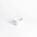 Origami espresso cup in white porcelain