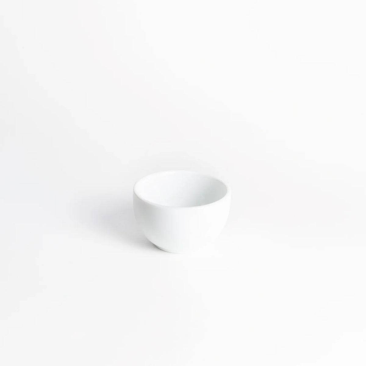 Origami espresso cup in white porcelain